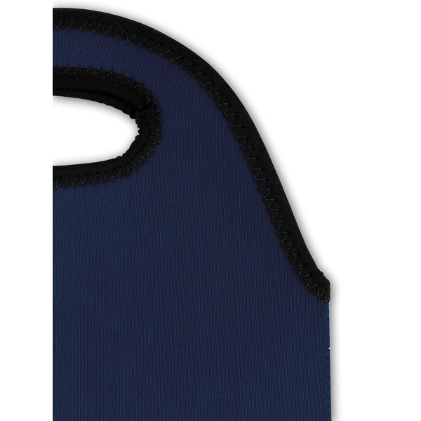 Custom Design - Double Wine Tote - Top Closeup