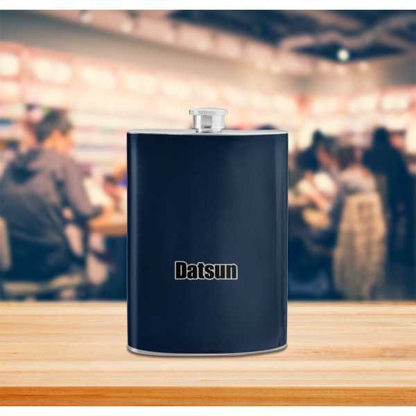 Custom Design - Stainless Steel Flask - LIFESTYLE 2