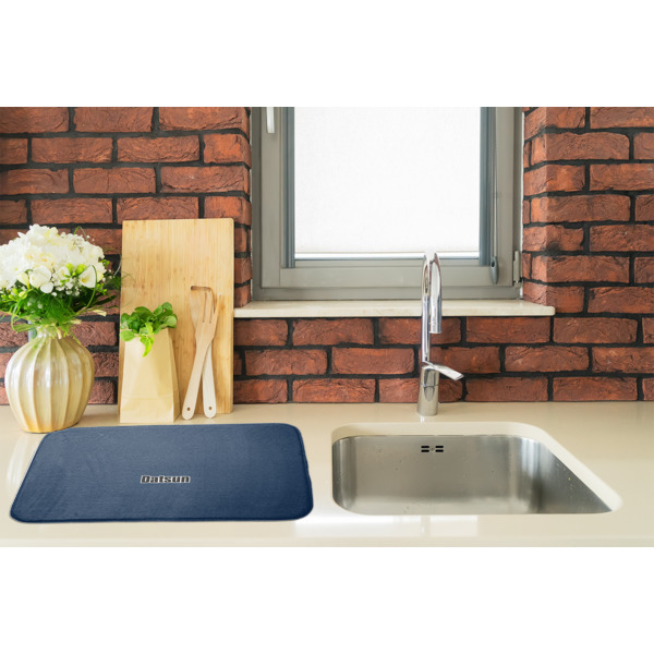 Custom Design - Dish Drying Mat - LIFESTYLE 2