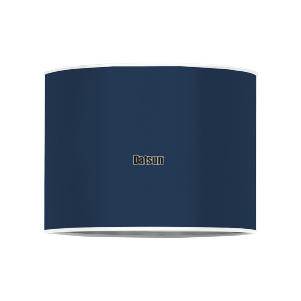 Custom Design - 8" Drum Lampshade - FRONT (Poly Film)