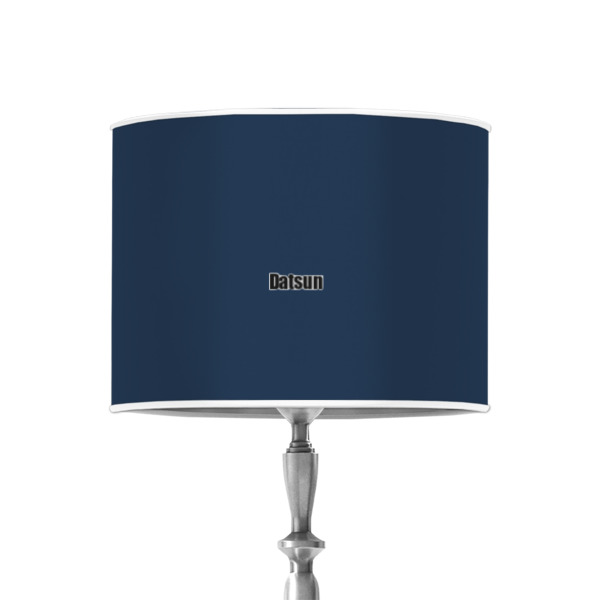 Custom Design - 8" Drum Lampshade - ON STAND (Poly Film)