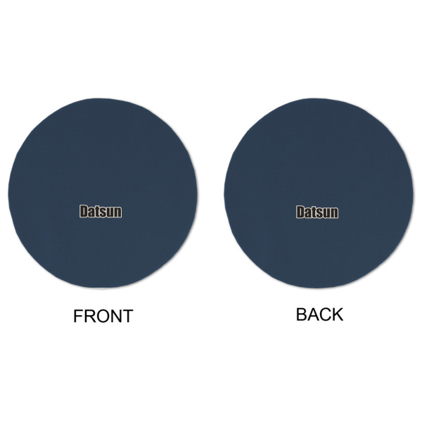 Custom Design - Round Linen Placemats - APPROVAL (double sided)