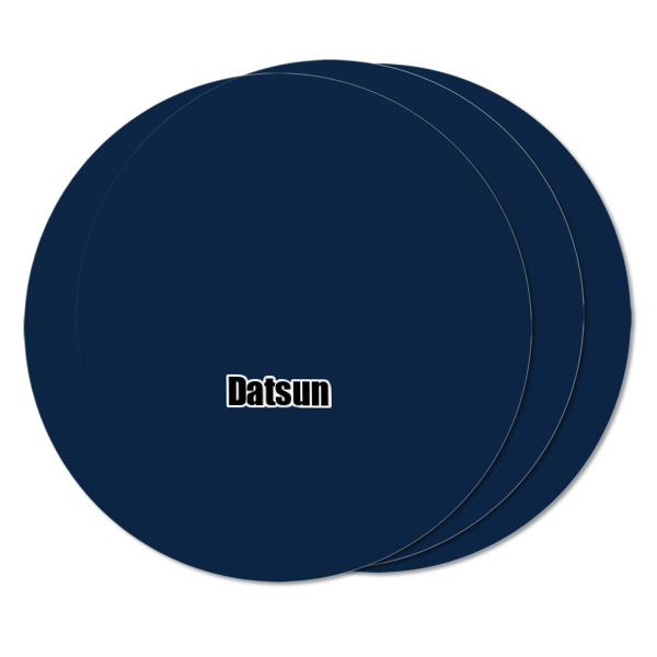 Custom Design - Round Fridge Magnet - THREE