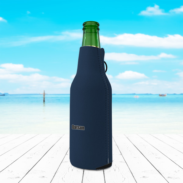 Custom Design - Zipper Bottle Cooler - LIFESTYLE