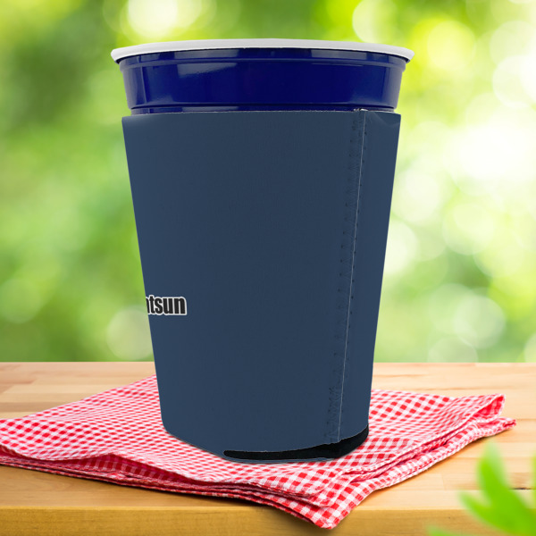 Custom Design - Party Cup Sleeves - with bottom - Lifestyle