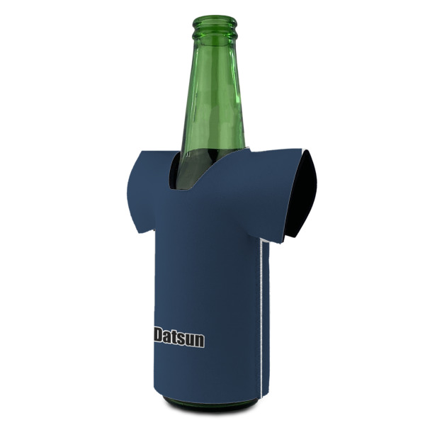 Custom Design - Jersey Bottle Cooler - ANGLE (on bottle)