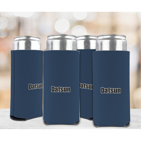 Custom Design - Can Cooler - Tall 12oz - Set of 4 - In Context