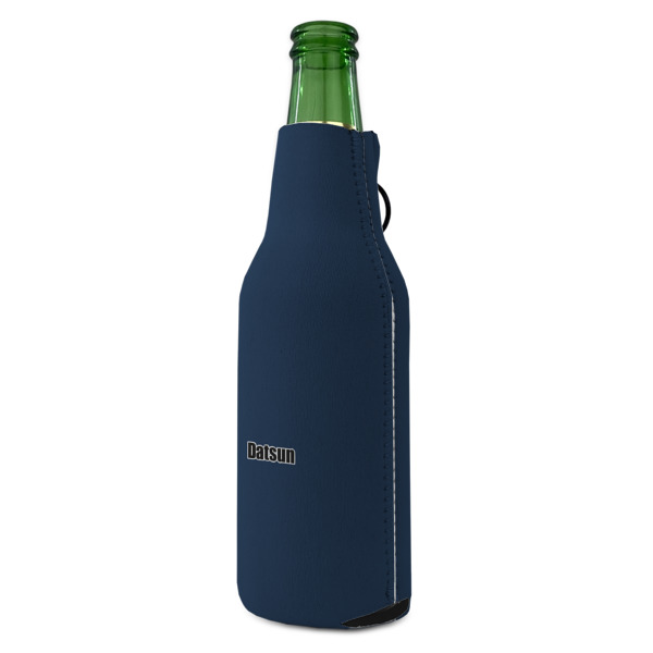 Custom Design - Zipper Bottle Cooler - ANGLE (bottle)