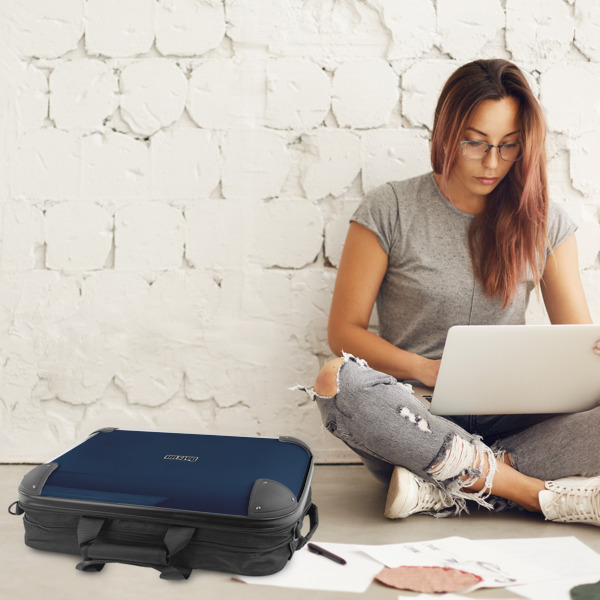 Custom Design - 18" Laptop Briefcase - LIFESTYLE