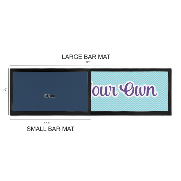 Custom Design - Bar Mats - Sizing Chart