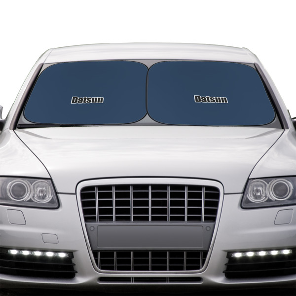 Custom Design - Car Sun Shades - IN CONTEXT