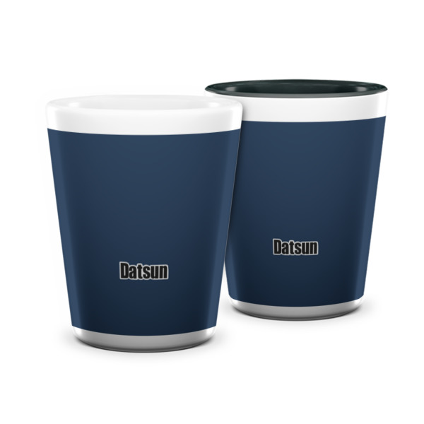 Custom Design Your Own Ceramic Shot Glass - 1.5 oz