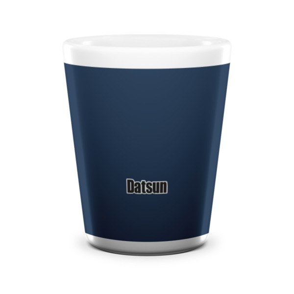Custom Design - Ceramic Shot Glass - White - Front
