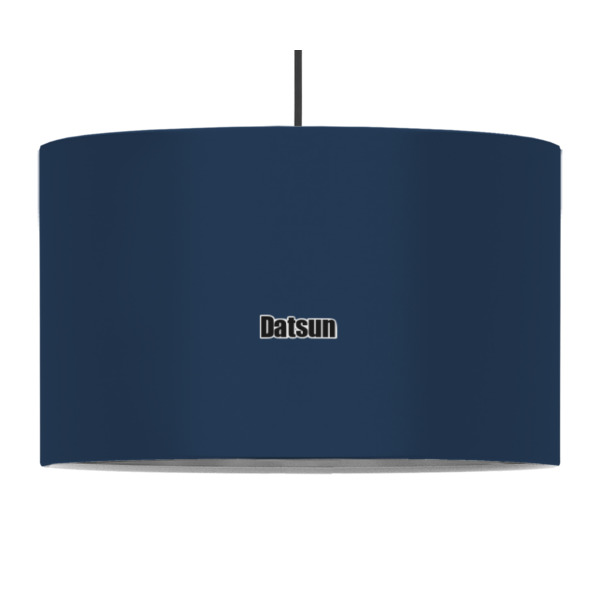 Custom Design - 12" Drum Lampshade - PENDANT (Fabric)