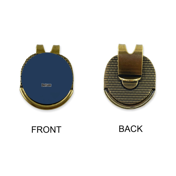 Custom Design - Golf Ball Hat Clip Marker - Apvl - GOLD