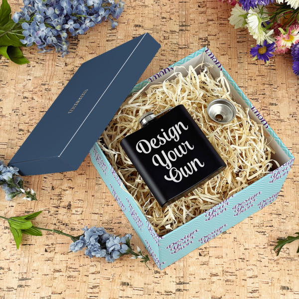 Custom Design - Gift Boxes with Lid - Canvas Wrapped - Large - In Context