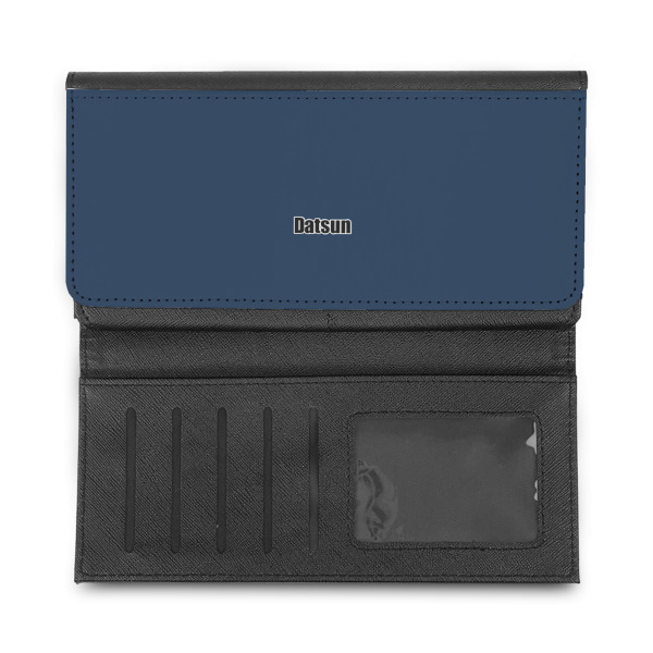 Custom Design - Ladies Wallet - Half Way Open