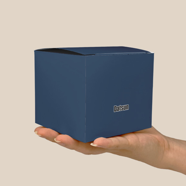 Custom Design - Cube Favor Gift Box - Scale View