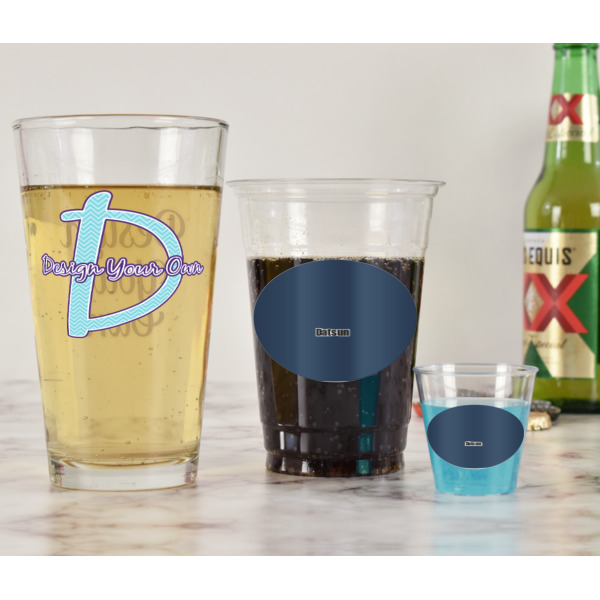 Custom Design - Pint Glass - Two Content - In Context