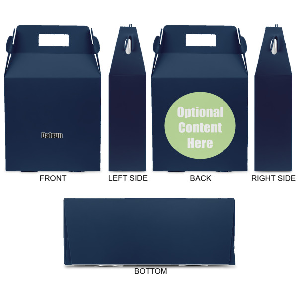 Custom Design - Gable Favor Box - Approval