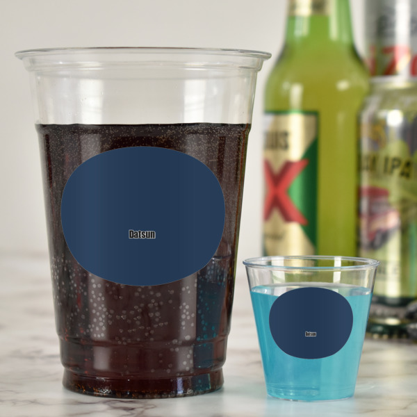 Custom Design - 16oz Party Cup & Plastic Shot Glass - In Context
