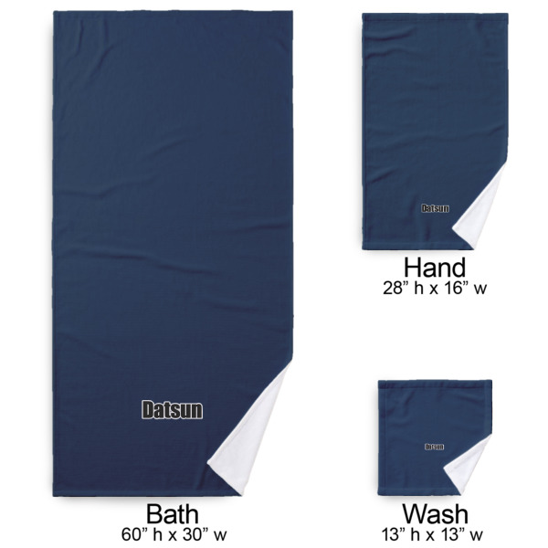 Custom Design - Bath Towel Sets - 3-piece - Approval