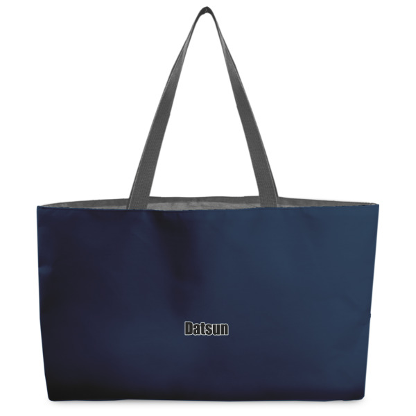 Custom Design Your Own Beach Totes Bag - w/ Black Handles