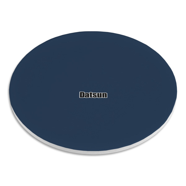 Custom Design - Round Stone Trivet - Angle View