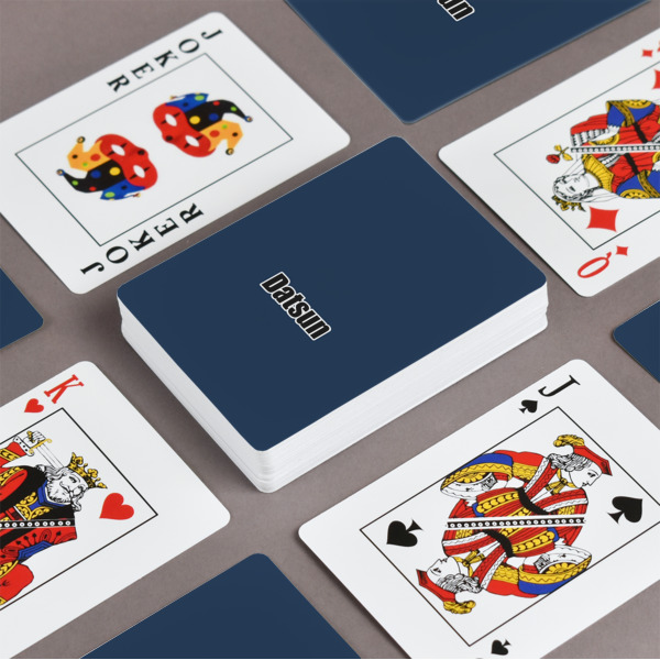 Custom Design - Playing Cards - Front & Back View