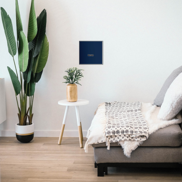 Custom Design - 12x12 Wood Print - In Context