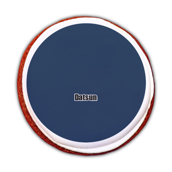 Custom Design - Printed Icing Circle - Medium - On Cookie