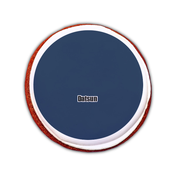 Custom Design - Printed Icing Circle - Small - On Cookie