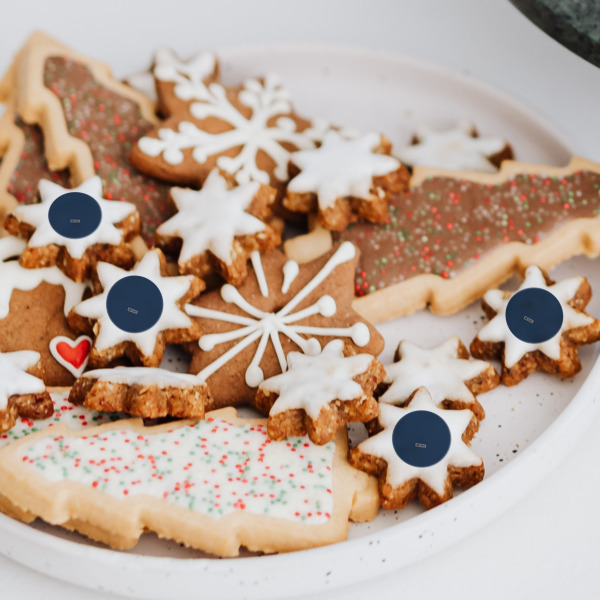 Custom Design - Printed Icing Circle - XSmall - On XS Cookies