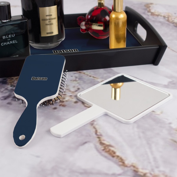 Custom Design - Hair Brush - With Hand Mirror