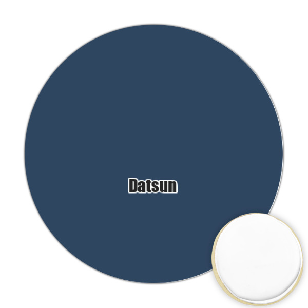 Custom Design Your Own Printed Cookie Topper - Round