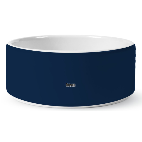 Custom Design - Ceramic Dog Bowl - Medium - Front