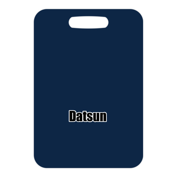 Custom Design - Metal Luggage Tag - Front Without Strap
