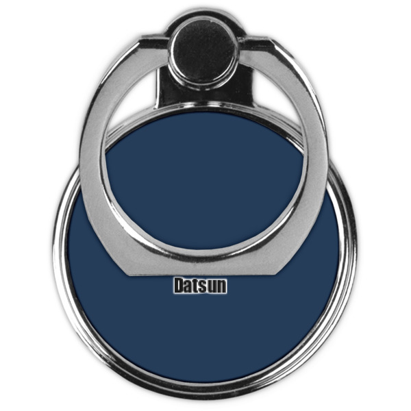 Custom Design - Cell Phone Ring Stand & Holder - Front (Collapsed)