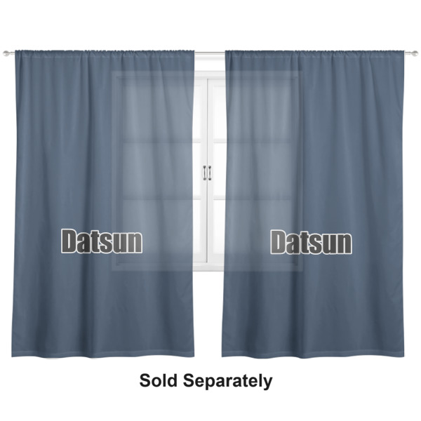 Custom Design - Sheer Curtains Double
