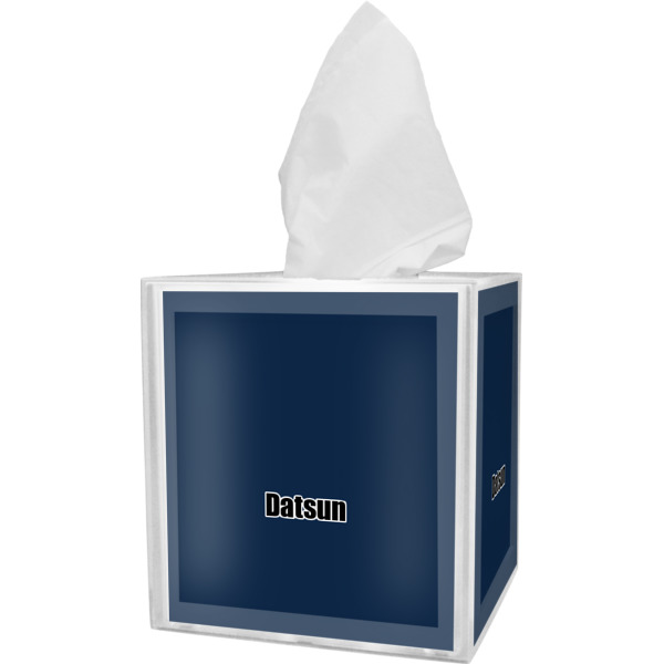 Custom Design - Tissue Box Cover - Angled View