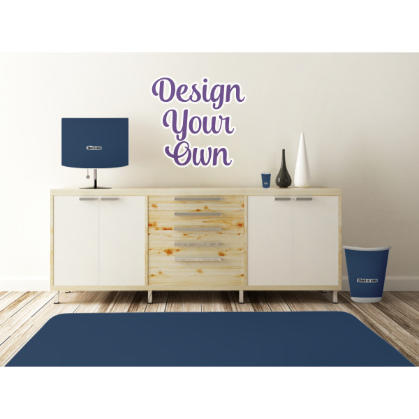 Custom Design - Wall Graphic Decal Wooden Desk