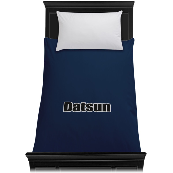 Custom Design - Duvet Cover - Twin - On Bed - No Prop