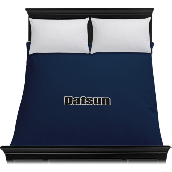 Custom Design - Duvet Cover - Queen - On Bed - No Prop