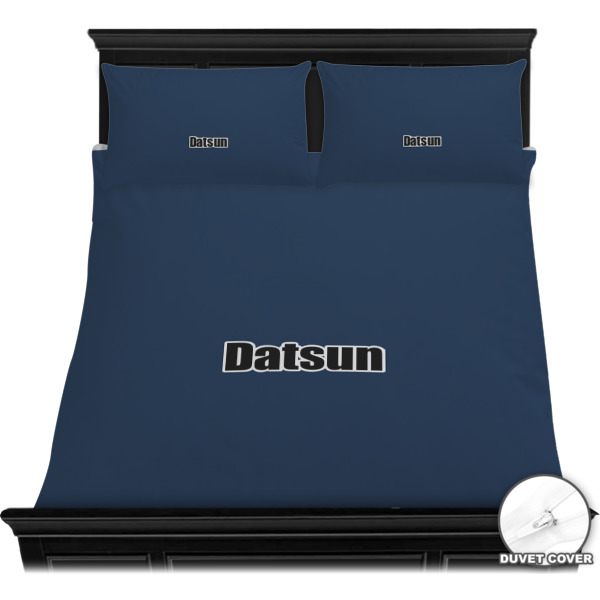 Custom Design - Bedding Set - Queen - Duvet - On Bed