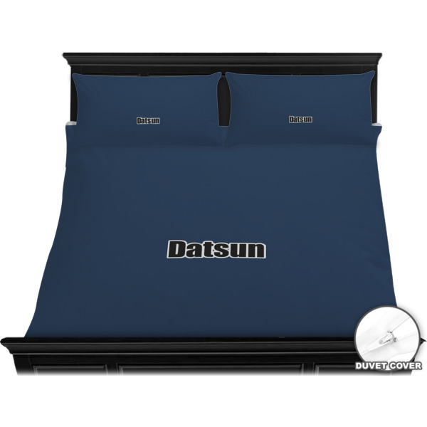 Custom Design - Bedding Set - King - Duvet - On Bed