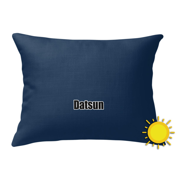 Custom Design Your Own Outdoor Throw Pillow - Rectangular
