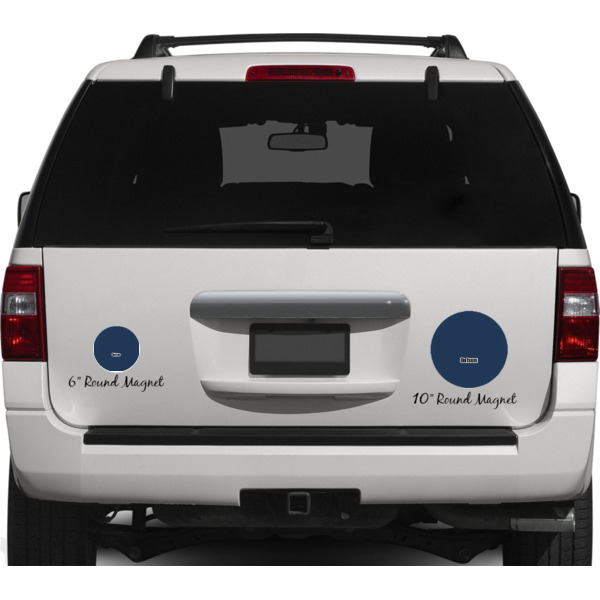 Custom Design - Personalized Car Magnets on Ford Explorer