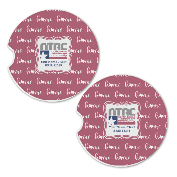 Custom Design - Sandstone Car Coasters - Set of 2