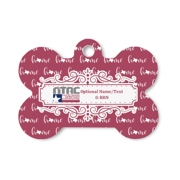 Custom Design Your Own Bone Shaped Dog ID Tag - Small