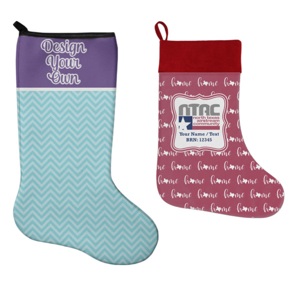 Custom Design - Stockings - Side by Side compare